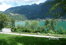 Acqua del lago in anticipo