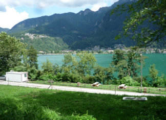 Acqua del lago in anticipo