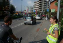 Nelle rotonde le bici viaggiano così…