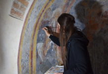 I dipinti restaurati del Battistero