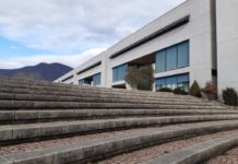 Scuola media di Morbio, percorso in salita