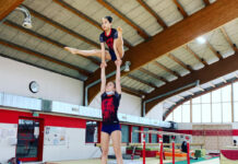 Ginnastica acrobatica al Palapenz