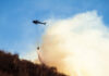 Incendio in Valle di Muggio