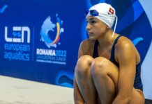 Una giovane promessa del nuoto