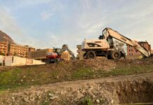 Ruspe in azione per lo Skatepark all’ex macello