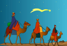 La cavalcata dei Re Magi