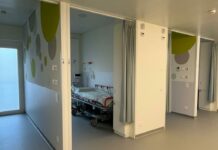 Gli spazi dell’ospedale di giorno