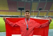 Eric Huanca Quispe brilla agli EYOF
