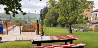 A Balerna si inaugura il giardino ferroviario